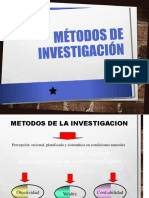 Metodos de Investigacion