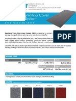 EverCover Gym Floor Cover- Specification Sheet 2019