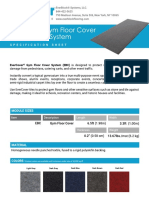 EverCover Gym Floor Cover - Specification Sheet 2019