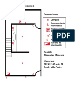 Plano Eléctrico Villa Castro