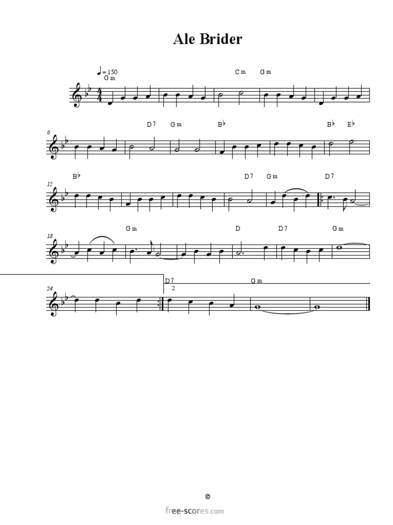 (Free Scores Com) Traditional Ale Brider 94482 PDF PDF