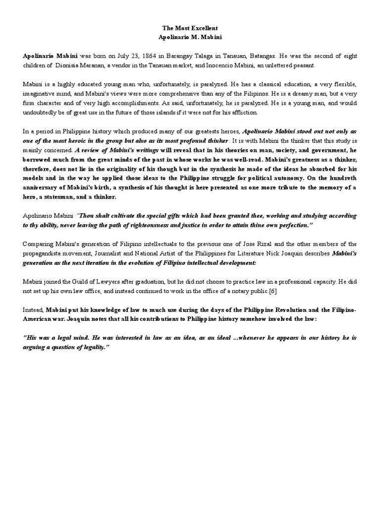 Mabini 1 Pdf