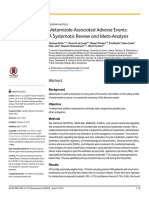 Metamizole-Associated Adverse Events: A Systematic Review and Meta-Analysis