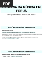 Apresentação - História Da Música Em Perus