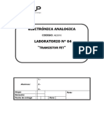 Laboratorio 4 - Transistor FET