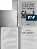Josep-Fontana. La Historia