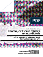 Análise, crítica e teoria musical: entre objetividade