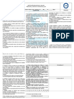 Evaluación de Segundo Periodo 10 ° 2019 10 - 1