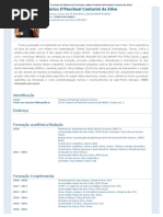 Currículo Do Sistema de Currículos Lattes 