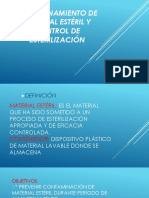 Almacenamiento de Material Estéril y Control de Esterilización