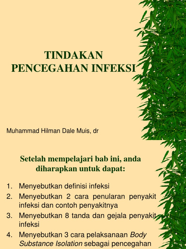Pencegahan Infeksi: Panduan Lengkap | PDF