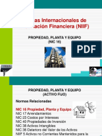 Propiedad Planta y Equipo Nic 16 Normas