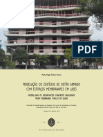 Modelação de Edifícios de Betão Armado Com Esforços Membranares Em Lajes