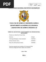 Informe #7 - Química Orgánica II PDF