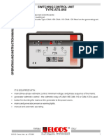 TYPE ATS-050: Switching Control Unit