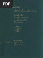 Pauline Allen - Preacher and Audience Studies in Early Christian and Byzantine Homiletics. 1