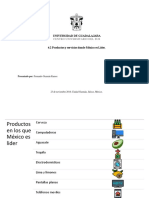 Productos y Servicios Donde México Es Líder