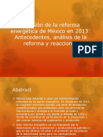 Revisión de la reforma energética de México.pptx
