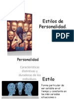 estilos personalidad