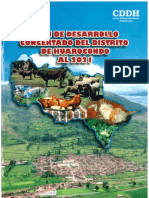 Plan de Desarrollo Concertado Del Distrito de Huarocondo Al 2021
