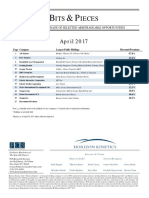 2017.04.19 - BioMar,Fibertex,Hydra,Nasdaq,Brookfield,Genting,Loblaw,Choice Properties,HRG,Spectrum Brands,Fidelity & Guaranty,Henderon Land, Liberty,HSN,Live Nation,Melco,Tencent,Naspers,BAT,Wendel