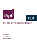 Career Development Report: Ella Explorer