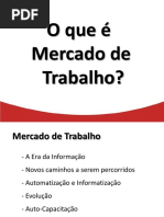 MERCADO DE TRABALHO
