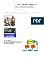 EPISTEMOLOGÍA COMO TEORÍA DEL CONOCIMIENTO. PARA COMENZAR A TRABAJAR.odt