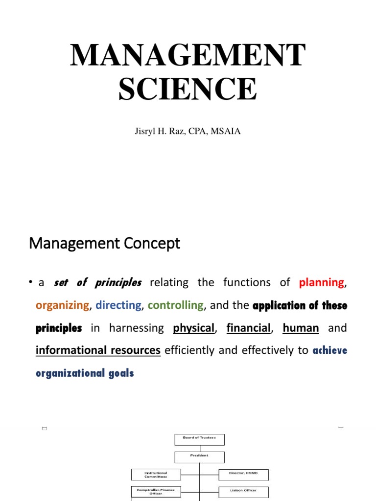 Introduction to Management Science | PDF | Science | Equations
