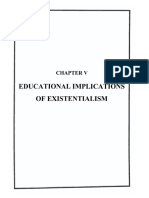 Educational Implications of Existentialism