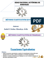 Ecuaciones y Tiempos Equivalentes Finanzas PDF