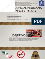 NORMA Oficial Mexicana NOM-033-STPS-2015.pptx