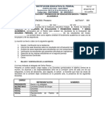 Acta de Comisión de Evaluación y Promoción 2017