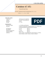 Catalase (CAT) : From Bovine Liver