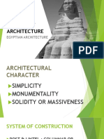 History of Egyptian Architecture