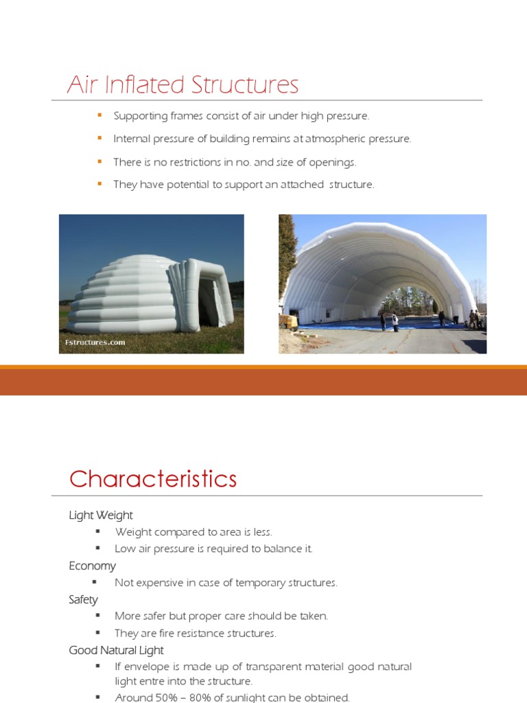Air Inflated Structures PDF Materials Building Engineering