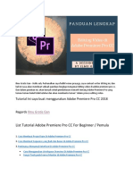 Panduan Lengkap Cara Editing Video Mengg PDF