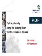 Fish Biodiversity Along The Mekong River