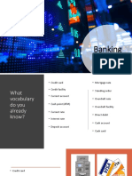 Banking Word Families