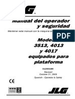 J TELEHANDLER (Manual de Operación)