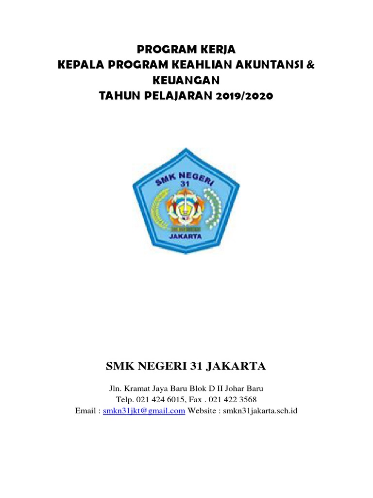 Program Kerja Kaprog 2019