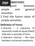 Lesson 28 - Simple Annuities (Future Value)