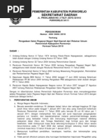 Download Pengumuman Informasi Penerimaan CPNS Kabupaten Purworejo 2010 by Zanuar Didik Bintoro SN42246212 doc pdf