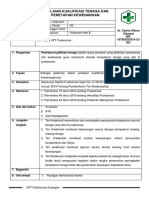 8.7.1.2 SOP Penilaian Kualifikasitenaga Dan Penetapan Kewenangan