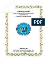 Program Kerja UAS Genap TP 2015-2016