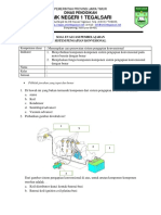 Soal Evaluasi Pembelajaran Pree Teaching 1