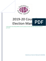 DAAN Council Election Manual 2019-2020