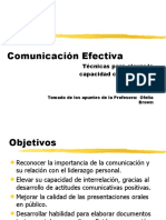 Comunicacion Efectiva y Liderazgo