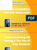 Workshop on Contextualizing AR Setting & Use of Gap Analysis.pdf