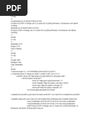 5 Metadata Computer File